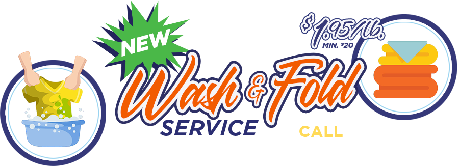 NEW! Wash & Fold Service!